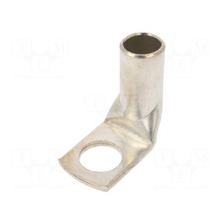 Tip: ring tube | M20 | 150mm2 | crimped | for cable | angled 90° | tinned