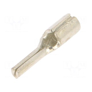 Tip: wire pin | 1.8mm | 1.5mm2 | crimped | for cable | straight | tinned
