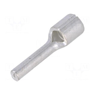 Tip: wire pin | Ø: 2.8mm | 6mm2 | crimped | for cable | non-insulated