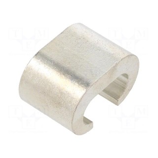Connector: C shape crimp | copper | 120mm2 | tinned | 4/0AWG