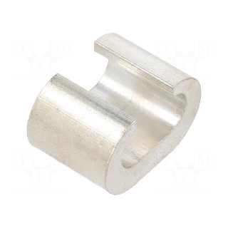 Connector: C shape crimp | copper | 120mm2 | tinned | 4/0AWG