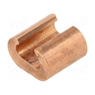Connector: C shape crimp | copper | 16mm2 | 6AWG