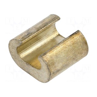 Connector: C shape crimp | copper | 16mm2 | tinned | 6AWG