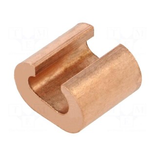 Connector: C shape crimp | copper | 35mm2 | 2AWG