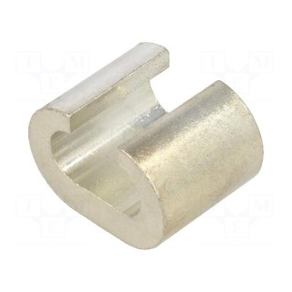 Connector: C shape crimp | copper | 95mm2 | tinned | 3/0AWG