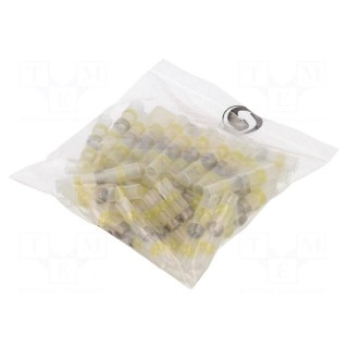 Kit: self-soldering sleeve wire splices | insulated | 4÷6mm2