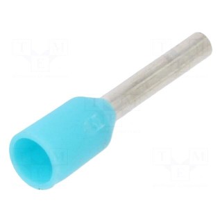 Tip: bootlace ferrule | insulated | 0.34mm2 | 6mm | tinned | crimped