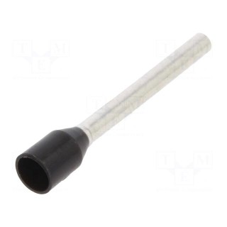 Tip: bootlace ferrule | insulated | 1.5mm2 | 18mm | tinned | crimped