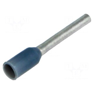 Tip: bootlace ferrule | insulated | copper | 0.14mm2 | 8mm | tinned