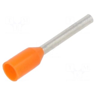 Tip: bootlace ferrule | insulated | copper | 0.5mm2 | 10mm | tinned