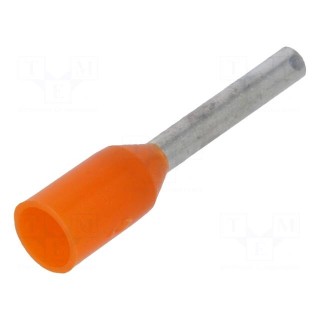 Tip: bootlace ferrule | insulated | copper | 0.5mm2 | 8mm | tinned