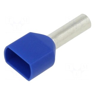Tip: bootlace ferrule | insulated,double | copper | 2.5mm2 | 10mm
