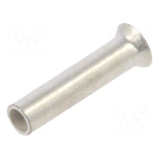 Tip: bootlace ferrule | non-insulated | 0.25mm2 | 5mm | tinned