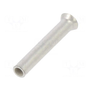 Tip: bootlace ferrule | non-insulated | 0.25mm2 | 7mm | tinned