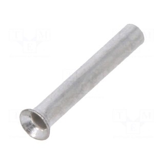 Tip: bootlace ferrule | non-insulated | copper | 0.14mm2 | 6mm | tinned