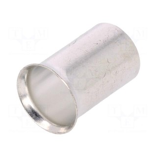 Bootlace ferrule | non-insulated | copper | 50mm2 | 18mm | tinned