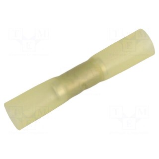 Butt splice | in heat-shrinkable insulation | brass | 5.5mm2