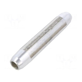 Tip: butt splice | non-insulated | aluminum | 185mm2 | crimped | 400AWG