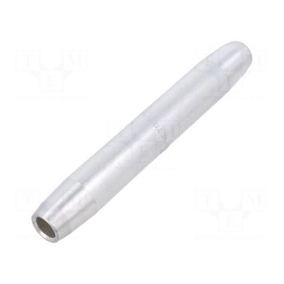Tip: butt splice | non-insulated | aluminum | 70mm2 | crimped | 2/0AWG