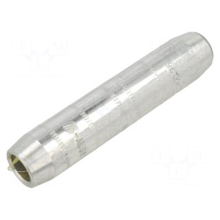 Tip: butt splice | non-insulated | aluminum | 95mm2 | crimped | 3/0AWG