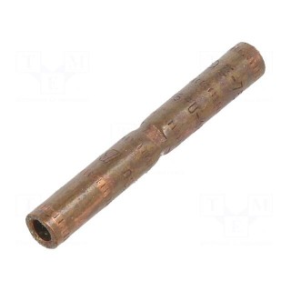 Tip: butt splice | non-insulated | copper | 16mm2 | crimped | for cable
