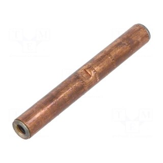 Tip: butt splice | non-insulated | copper | 25mm2 | crimped | for cable