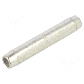 Tip: butt splice | non-insulated | copper | 25mm2 | tinned | crimped