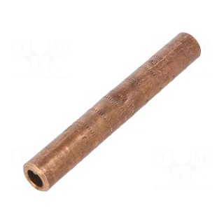 Tip: butt splice | non-insulated | copper | 50mm2 | crimped | for cable