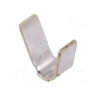 Wire pin | non-insulated | brass | 6÷10mm2 | 2.9mm | tinned | crimped