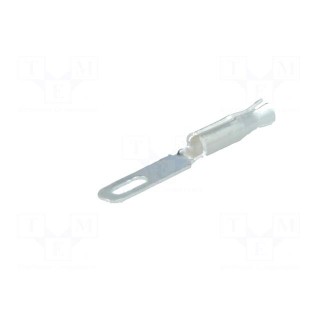 Socket for solder pin | soldering | for cable | silver plated