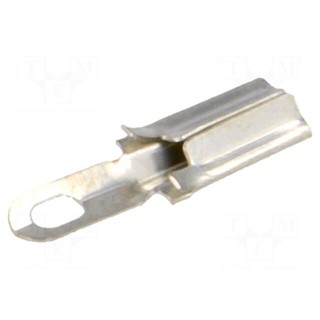 Tip: socket for solder pin | soldering | for cable | tinned | bronze