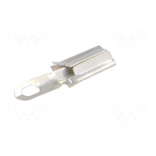 Tip: socket for solder pin | soldering | for cable | tinned | bronze