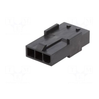 Connector: wire-wire | Mini-Fit Sigma | plug | male | PIN: 3 | 4.2mm