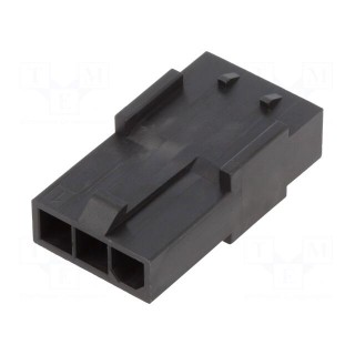 Connector: wire-wire | Mini-Fit Sigma | plug | male | PIN: 3 | 4.2mm