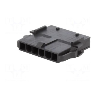 Connector: wire-board | Mini-Fit Sigma | plug | male | PIN: 6 | 4.2mm