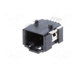 Connector: wire-board | Minitek MicroSpace | socket | male | PIN: 4