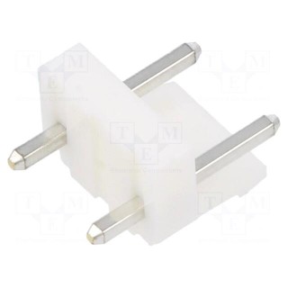 Connector: wire-board | VH | socket | male | vertical | PIN: 2 | 7.92mm