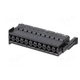 Connector: wire-wire | JPT | plug | female | w/o contacts | PIN: 22