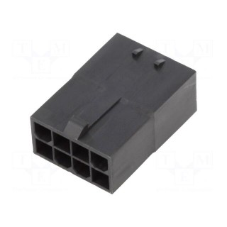 Connector: wire-wire | Mini-Fit Sigma | plug | male | PIN: 8 | 4.2mm