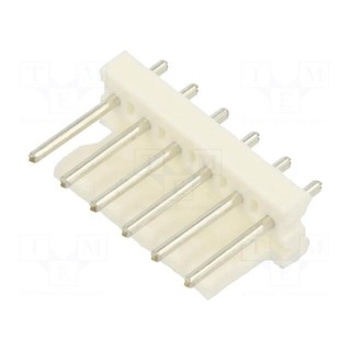 Socket | wire-board | male | MTA-156 | 3.96mm | PIN: 6 | round contacts