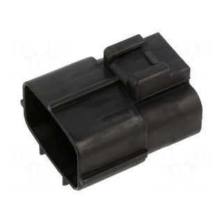 Connector: automotive | Econoseal J-070 Mark II | male | plug | black