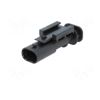 Connector: automotive | MCON 1.2 | male | plug | for cable | PIN: 2