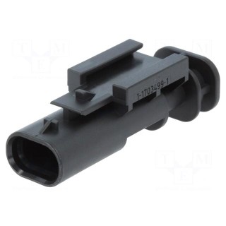 Connector: automotive | MCON 1.2 | male | plug | for cable | PIN: 2
