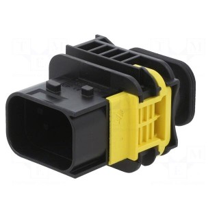 Connector: automotive | male | socket | PIN: 8 | Type: w/o contacts