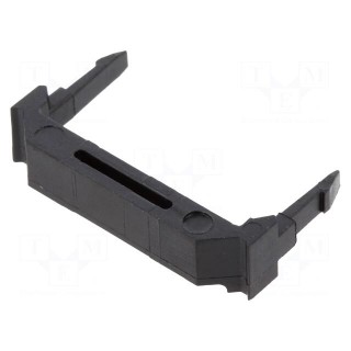 Cable clamp | PIN: 16 | snap fastener | IDC connectors | black