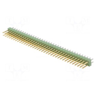 Pin header | pin strips | AMPMODU MOD II | male | PIN: 72 | straight
