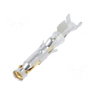 Contact | female | 16 | brass | gold-plated | 18AWG÷15AWG | Type III+