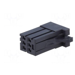Connector: wire-board | plug | Dynamic D-2100 | female | PIN: 6 | 5A