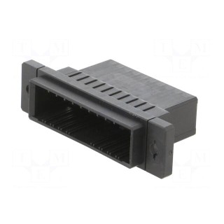 Socket,plug | wire-board | male | Dynamic D-3100D | 3.81mm | 10A | black