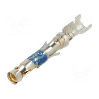 Contact | female | 16 | brass | gold-plated | 0.8÷1.4mm2 | 18AWG÷16AWG